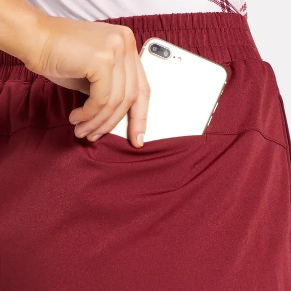 NWT Lady Hagen Women's 16” Perforated Golf Skort - Picture 4 of 6